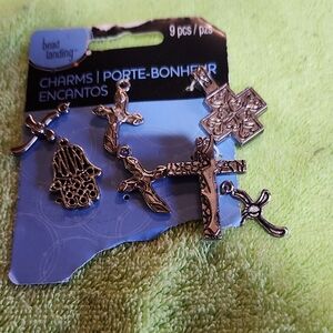 Bead Landing Silver Charm Set 7 Pieces